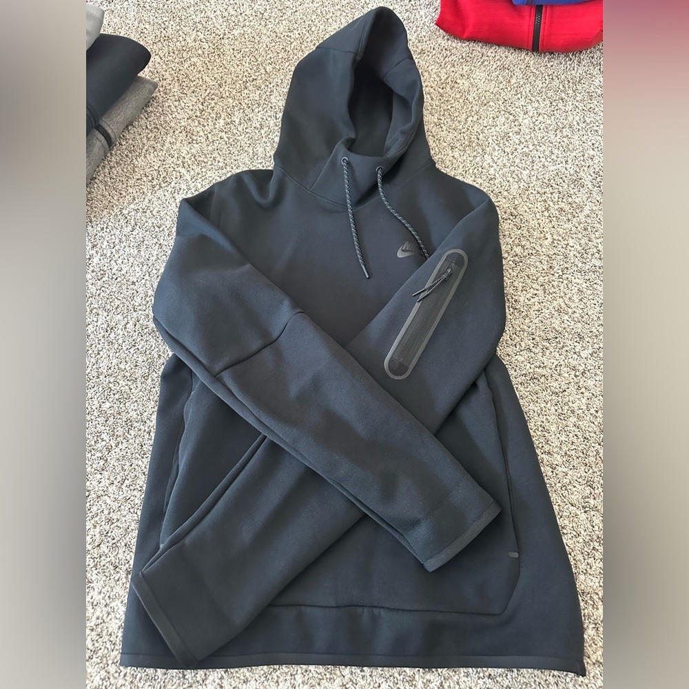 Nike Black Tech Pullover Hoodie